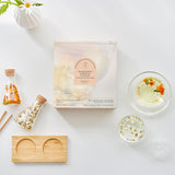 Housewarming Flower Tea Gift Set (Marigold 7g + Acacia 5g + Tray)