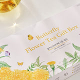 Butterfly Flower Tea Bag Gift Set (3 flavors × 3ea = 9 teabags)