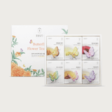 Butterfly Flower Tea Bag Gift Set (6 kinds × 3ea = 18 teabags)