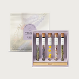 Combination Flower Teastick & Tray Gift Set (1 set = tray + 5 sticks)
