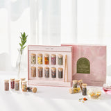 Lovely Blossom Flower & Blending Tea Gift Set (1 set = 10 jars)