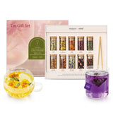 Lovely Blossom Flower & Blending Tea Gift Set (1 set = 10 jars)