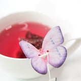 Butterfly Flower Tea Bag Pouch 10 Tea Bags