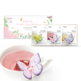 Butterfly Flower Tea Bag Gift Set (3 flavors × 3ea = 9 teabags)