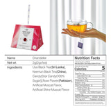 ALTDIF Triangular Tea Gift Set (1 set = 8 teabags) - Sweet Rose Black Tea