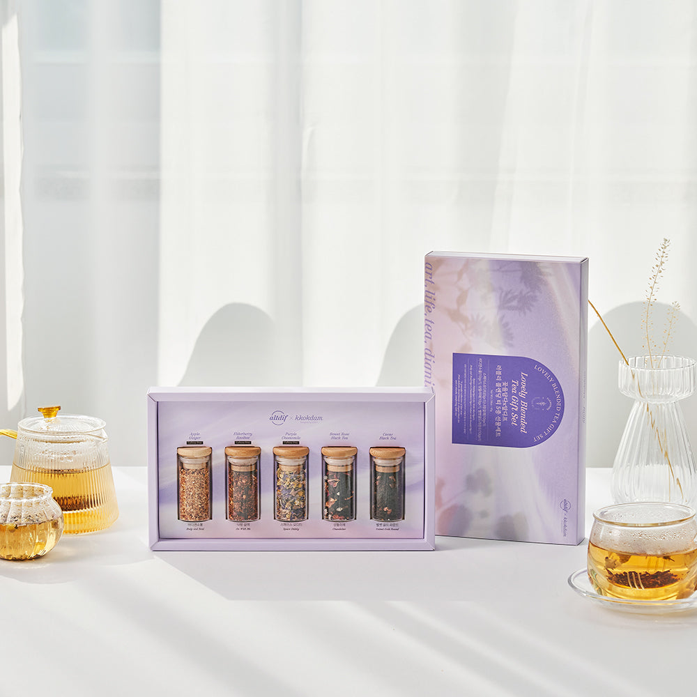 ALTDIF Lovely Blended Tea Gift Set (1 set = 5 jars)