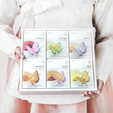 Butterfly Flower Tea Bag Gift Set (6 kinds × 3ea = 18 teabags)