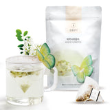 Butterfly Flower Teabag Pouch (1 pouch = 10 teabags)