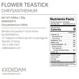 (Private Label) Flower Tea Stick Chrysanthemum Bulk Pouch (20PCS)